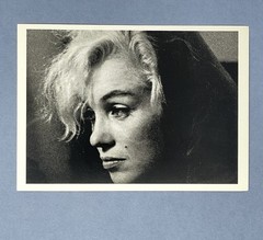 Marilyn Monroe Art Print Card Photo By Arnold Newman Fotofolio 4.25”x6”