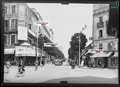 Vichy, Auvergne, Cars, Glass Plate Photos, Lot Of 5 Negatives 13X18 CM
