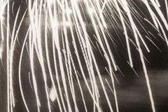 Bruce Cratsley – Venice Fireworks, 1982 Selenium-Toned Gelatin Silver Print