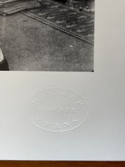 WALKER EVANS Citizen Havana 1933 Original Silver Gelatin Estate Stamped Ed of 75