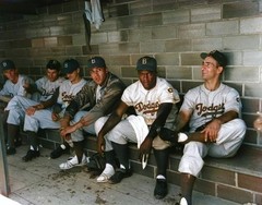 1951 Dodgers Jackie Robinson Don Newcombe-roe 8×10 Colorized Print-FREE SHIPPING
