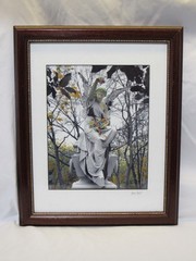 “Angel With Rosebuds” Original Hand-Colored Photography by Garry Seidel