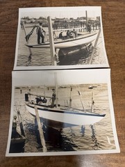 Original Morris Rosenfeld Sailboat photography, Set of 2, 8″ x 10″ Stamped