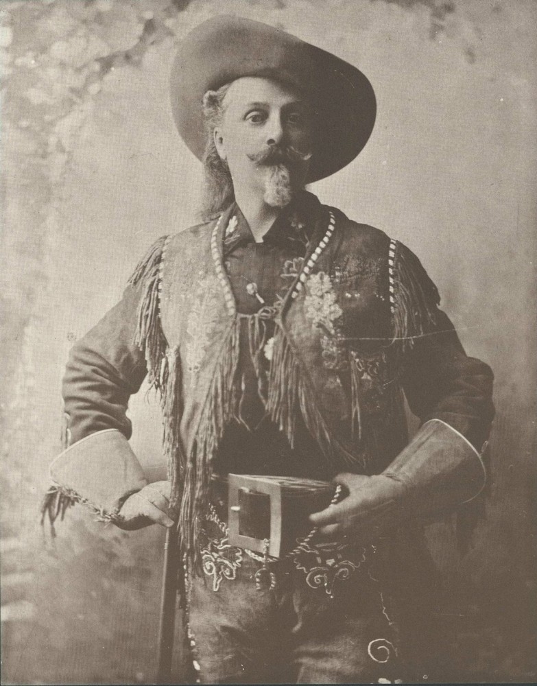 WESTERN Portrait BUFFALO BILL CODY Wild West VINTAGE Photo Print 791 11″ x 14″