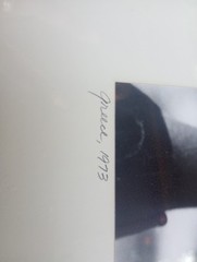 Signed Walker Evans “Greece 1973”