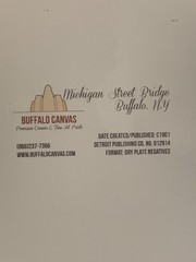 Set of 3 Buffalo NY Historic Photographs – Buffalo Canvas Fine Art Matted Prints