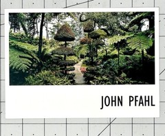 John Pfahl (1939-2020) Art Show Announcement Card 2002 – Extreme Horticulture