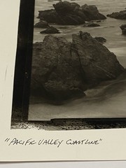 Jim Fitzgerald Pacific Valley Coastline Signed Photograph Carbon Transfer