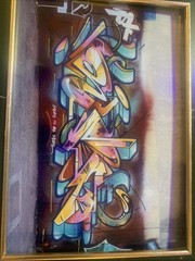 graffiti Art High Gloss Photograph By RIME MSK SIGNED Lmtd @100 Framed!