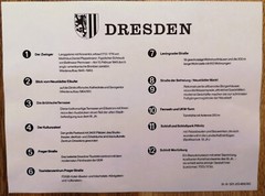 Dresden picture folder 12 black white photos 1979 years bundle Saxony 18 x 24 cm