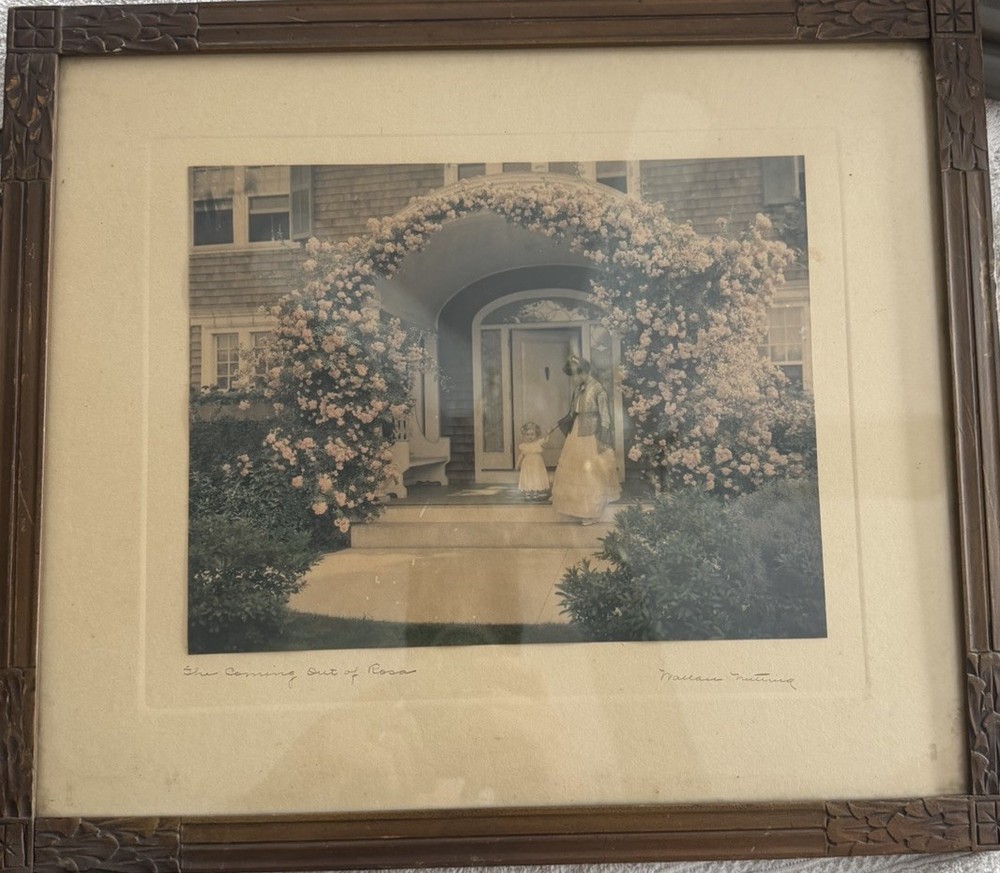 THE COMING OUT OF ROSA Wallace Nutting c. 1910s, CHILD
