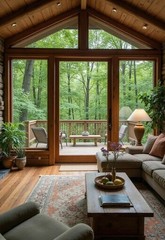 8*10 cozy cottage house photo print warm beautiful home wall art decor bedroom
