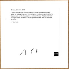 SIGNED ALEC SOTH DOG DAYS BOGOTA COVER IMAGE COLOMBIA 2003 LTD 6 x 6 MAGNUM