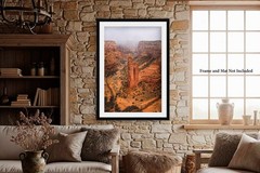 Western Landscape Photography Print – Spider Rock in Canyon de Chelly Arizona