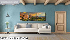 Divine Encounters: Garden of the Gods Wall Art Colorado Metal Canvas Print