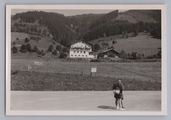 Zell am See Austria 1952 – Gasthof Schmittenhöhebahn – Old Photo 1950s