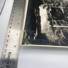 Schindler Railroad Crossing 8×10 Black White Gelatin Silver Photograph Original