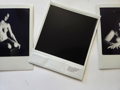 Polaroid Photo Series – Topless / NUDE Model, Set of 3 – Original Photograph
