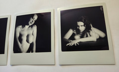 Polaroid Photo Series – Topless / NUDE Model, Set of 3 – Original Photograph