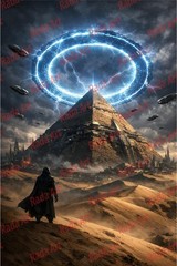 Digital Image Picture Ai Photo Wallpaper Desktop Background Futuristic Piramida