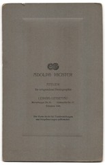 Photograph Adolph Richter, Leipzig-Lindenau, Merseburger Strasse 61, Young Lady