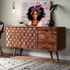 WOWGOOMO Vintage African American Women Wall Art Fashion Black Girl Portrait …
