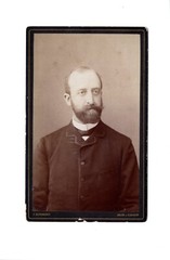 CDV Photo Male Portrait – Aalen & Ellwangen 1880s