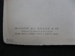 1890s ALBRECHT DURER -APOSTLE- Carbon Print/Photogravure BRAUN CLEMENS & CIE