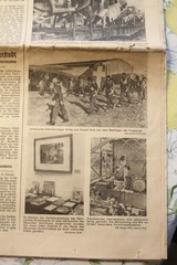 Photo Greece Italy WWII Paper Soldiers Paper 1940 Broken Document BG