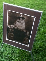 JEAN DULAC EDWARD CURTIS 1970s Nakoaktok Chiefs Daughter SIGNED PHOTOGRAPH PRINT