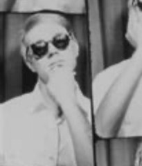 Andy Warhol 1950s Photobooth Self-Portrait Fist to Jaw – Pop Art Original MCM