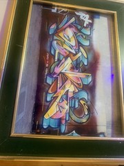 graffiti Art High Gloss Photograph By RIME MSK SIGNED Lmtd @100 Framed!