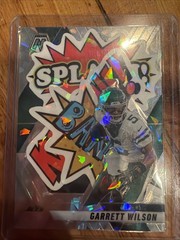 Garrett Wilson Custom Sports Card NY Jets One Of A Kind Pop Art