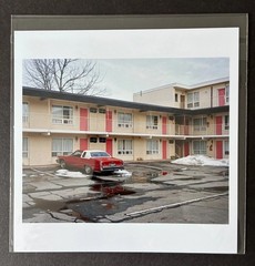 ALEC SOTH ‘ Fairway Motor Inn, 2005 (Niagara)’ SIGNED Ltd. Ed. Photo 6″ x 6″ NEW