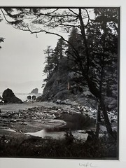 Original Signed Walter Pinkus Photograph Olympic WA 20.25×16.25 Framed B&W Art
