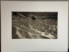 Dick Arentz, From Zabriskie Point, Death Valley, Palladium / Platinum Print