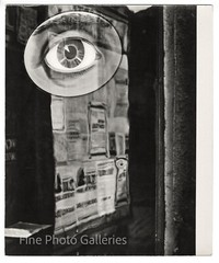 1932/1950 Original JAROMIR FUNKE Surreal Eye Time Cycles Large Silver Gel Photo