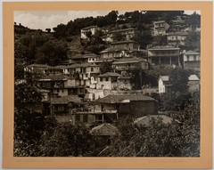 Vintage 1977 Fine Art Photo Print, Valtesiniko, Greece, 14″ x 18″, Mounted