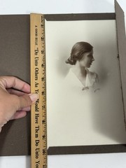 Photo Original Print Signed 1920 1930 Woman Portrait Photography H Albert Jones