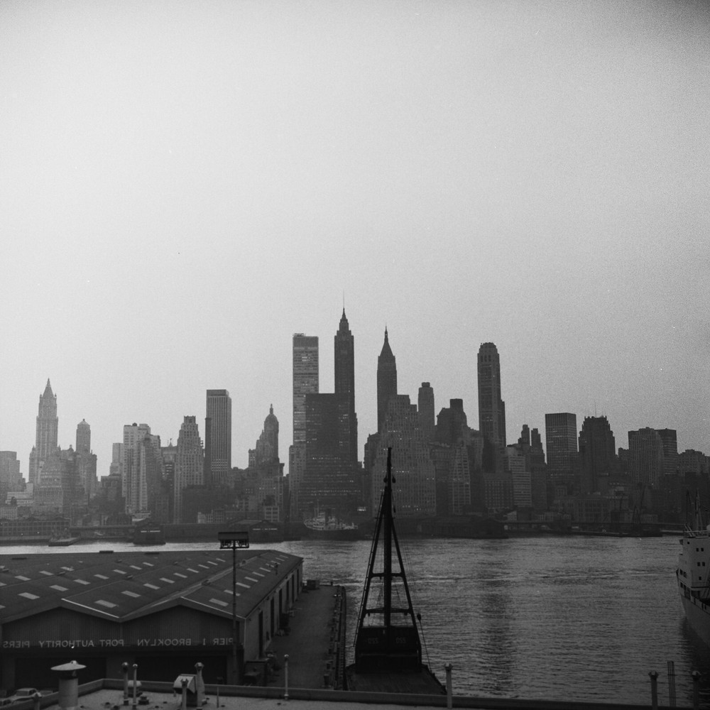Photo Print On Baryte Paper NEW-YORK 1960 40x40cm