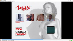 GEORGIA PALMAS MAX MAGAZINE DVD 2006 PINUP CALENDAR PHOTO MODEL GLAMOUR GIRL ART