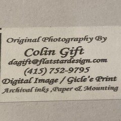 Black & White Photography of San Francisco by Colin Gift. 4.5”x6.5” picture