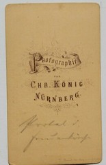 31838 CDV photo by Christian King Nuremberg around 1870-1880 entrance Frauenkirche