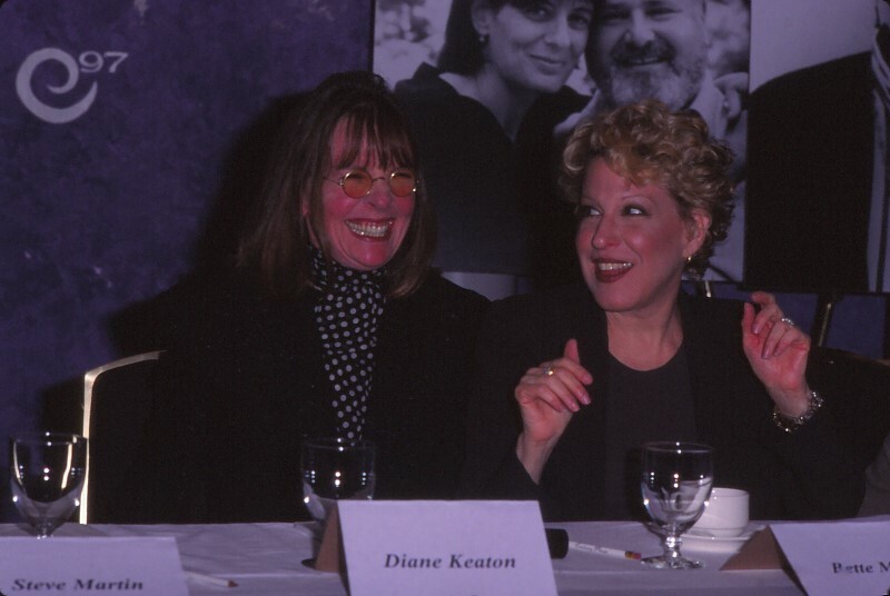 Dia Bette Midler and Diane Keaton 1997 KB Format Photographer P2-10-4-1