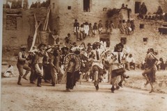 Original Edward S. Curtis LARGE FOLIO Photogravure Buffalo Dance Plate 401