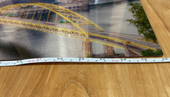 20″ x 30″ Pittsburgh Downtown Scene Large Metal Art “The Point”