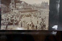 Photo Albumin England View Scarborough Beach Photographer Advertising Model Kids