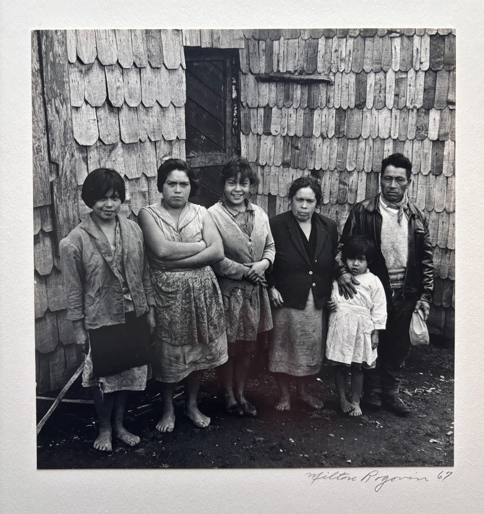 MILTON ROGOVIN (Buffalo, NY) Chile (1967) Signed Silver Gelatin Pablo Neruda