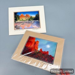 Margaret L Jackson Cathedral Snoopy Rock Sedona 11×14 Color Matted Set 2 Prints