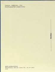 Just Divorced 1934 Omaha Nebraska Art Photo Print Card Fotofolio 4”x6”
